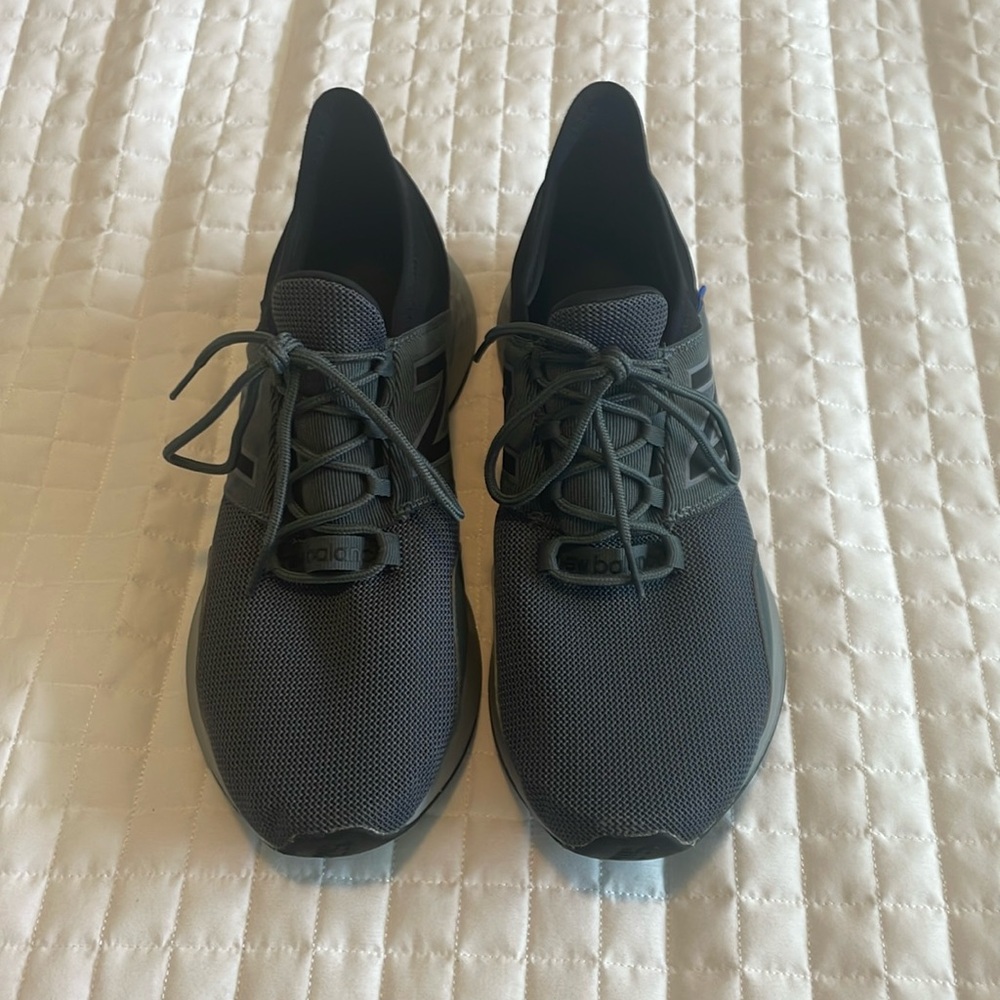 Men’s Grey and Black New Balance Roav, size 11US